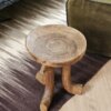 Tabouret ancien éthiopien en bois "oromo"