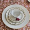 Ensemble de 6 assiettes plates en porcelaine "Orialis" – Image 5