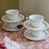 Ensemble de 6 tasses avec soucoupes en porcelaine Seltmann Weiden Bavaria "Lux" – Image 7