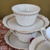 Ensemble de 6 tasses avec soucoupes en porcelaine Seltmann Weiden Bavaria "Lux" – Image 12