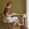 Chaise pliante vintage Lafuma « Chantazur » N°4 – Image 4