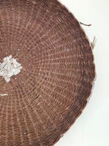 Scourtin ancien en fibre végétale "Solène"