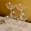 6 verres à champagne en cristal de Baccarat "NANCY" – Image 8