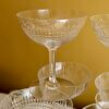 6 verres à champagne en cristal de Baccarat "NANCY" – Image 3