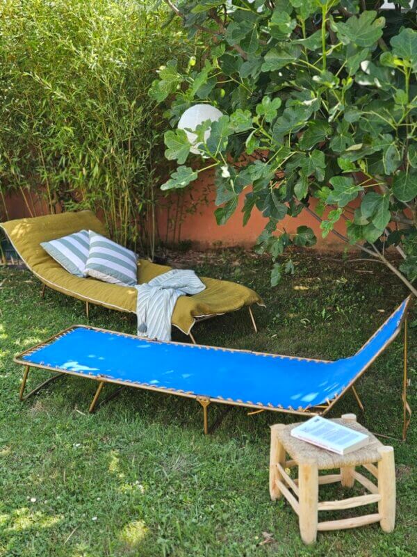 Bain de soleil vintage Lafuma « Chantazur »