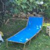 Bain de soleil vintage Lafuma Années 70 « Chantazur » – Image 3