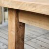Table de ferme ancienne en bois massif  | Pièce unique rénovée "DORIA" – Image 4