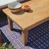 Table basse ancienne en bois massif - Pièce unique rénovée | LOUNA – Image 5