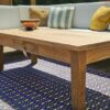 Table basse ancienne en bois massif - Pièce unique rénovée | LOUNA – Image 15