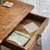 Table de ferme ancienne en noyer – Pièce unique rénovée | ORANE – Image 8