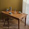 Table de ferme ancienne en noyer – Pièce unique rénovée | ORANE – Image 11