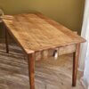 Table de ferme ancienne en noyer – Pièce unique rénovée | ORANE – Image 3