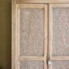 Armoire parisienne bois brut et motif peint main - Pièce unique rénovée | LIVIA – Image 7