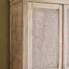 Armoire parisienne bois brut et motif peint main - Pièce unique rénovée | LIVIA – Image 10