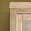 Armoire parisienne bois brut et motif peint main - Pièce unique rénovée | LIVIA – Image 12