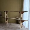 Bancs de ferme anciens en bois patiné | ÉLOI & MARCEL – Image 17