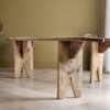 Bancs de ferme anciens en bois patiné | ÉLOI & MARCEL – Image 8