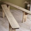 Bancs de ferme anciens en bois patiné | ÉLOI & MARCEL – Image 4