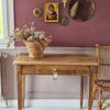 Table/Bureau ancien en noyer rénové | EMILE – Image 3