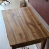 Table/Bureau ancien en noyer rénové | EMILE – Image 4
