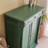 Cabinet ancien en sapin patine vert Metsä | Hector – Image 15