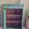 Cabinet ancien en sapin patine vert Metsä | Hector – Image 4