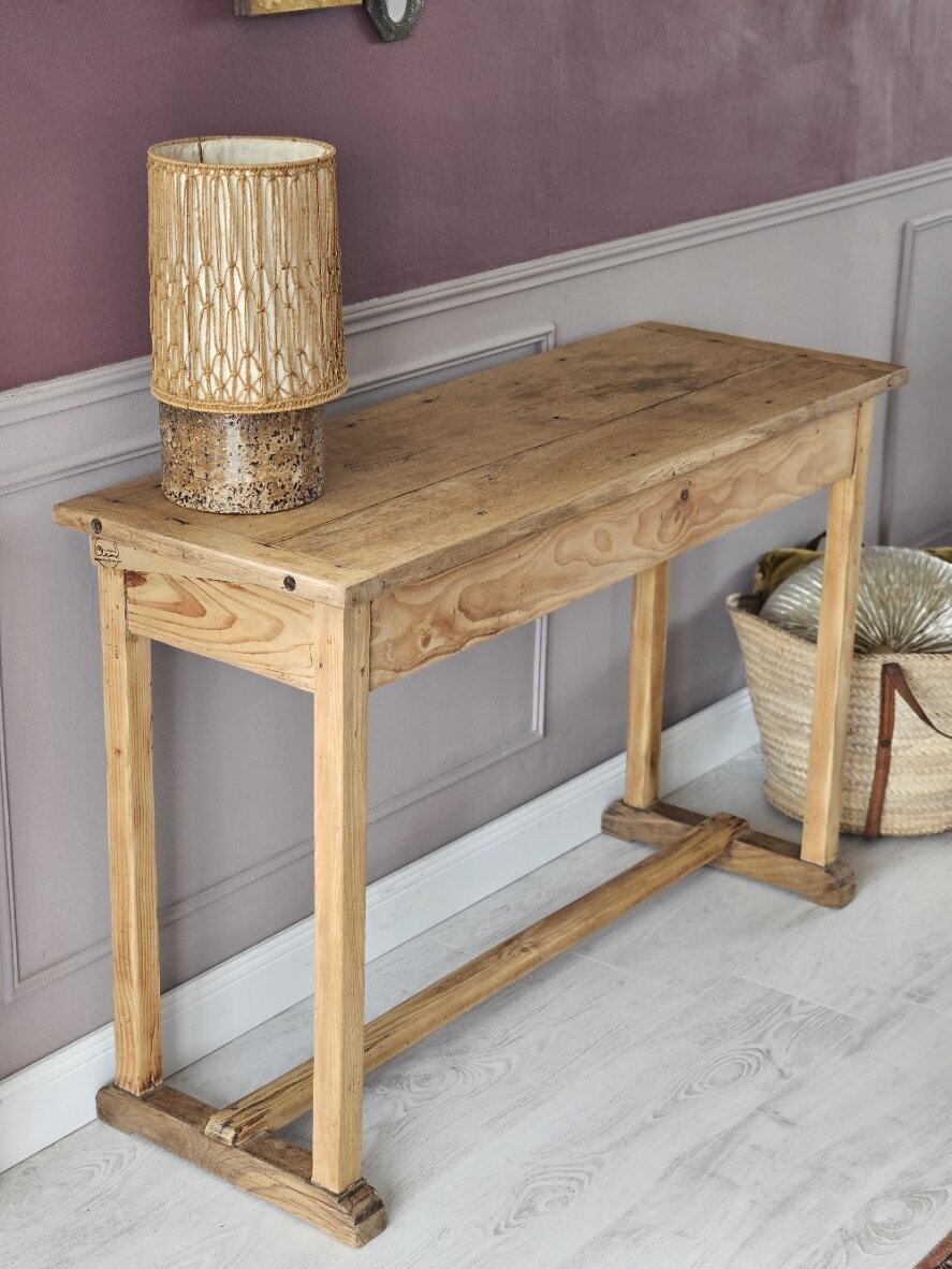 Console bois massif vintage | FLORE – Image 8