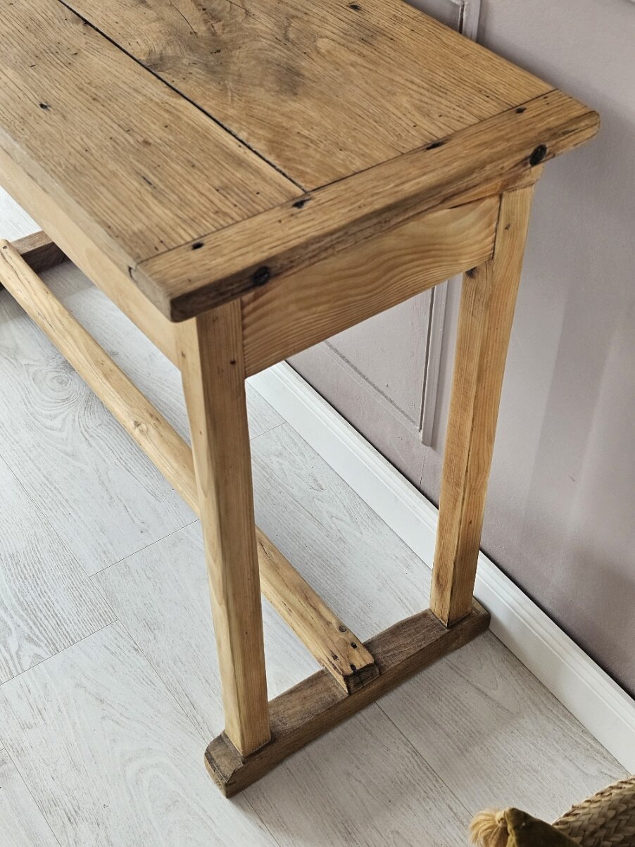 Console bois massif vintage | FLORE – Image 12