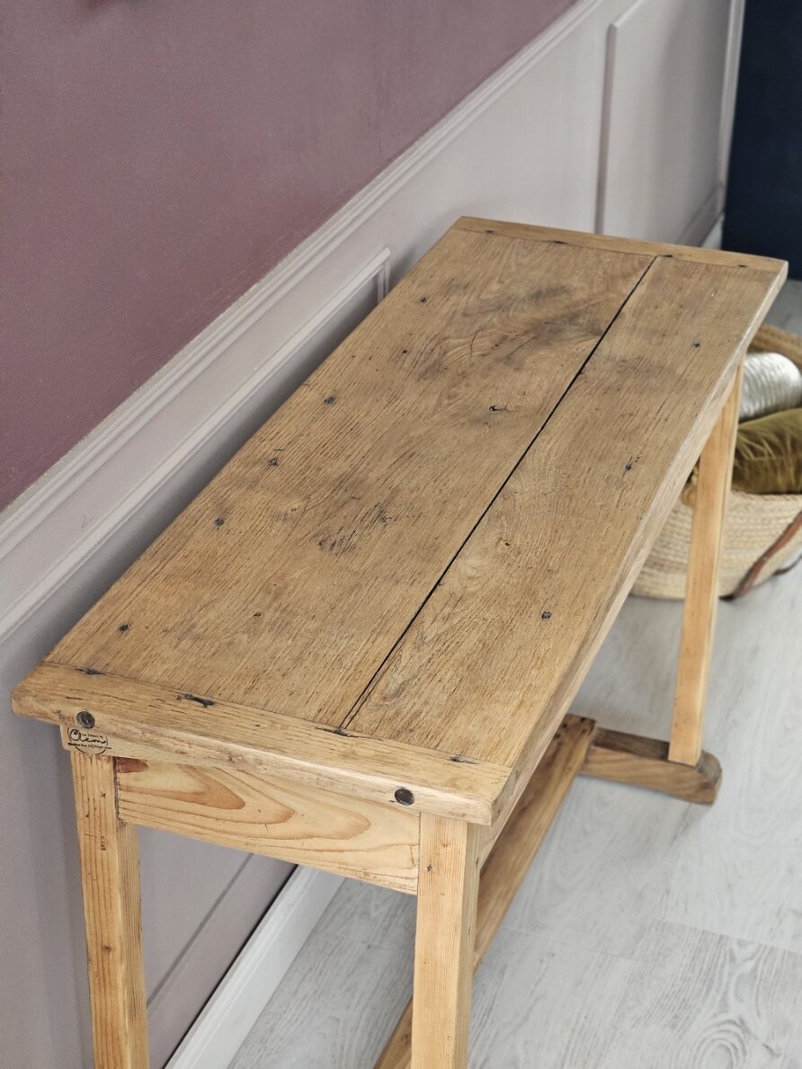 Console bois massif vintage | FLORE – Image 7