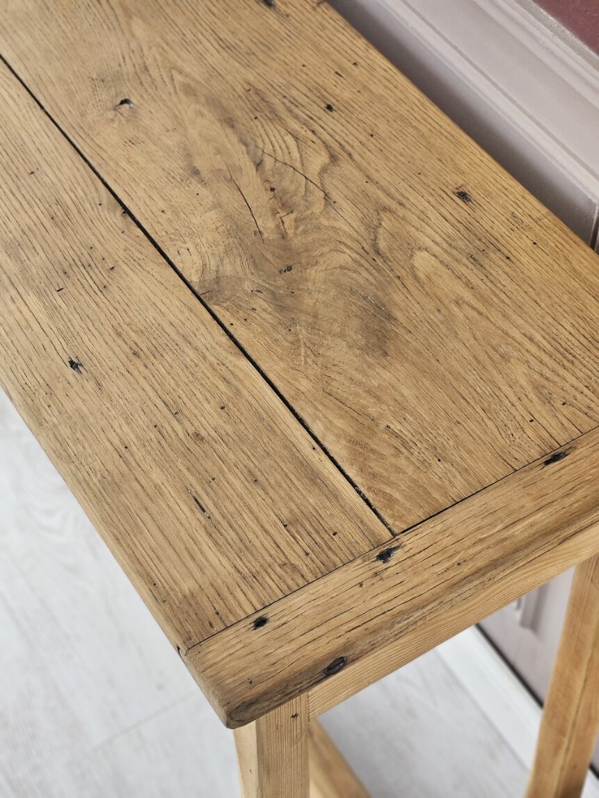 Console bois massif vintage | FLORE – Image 3