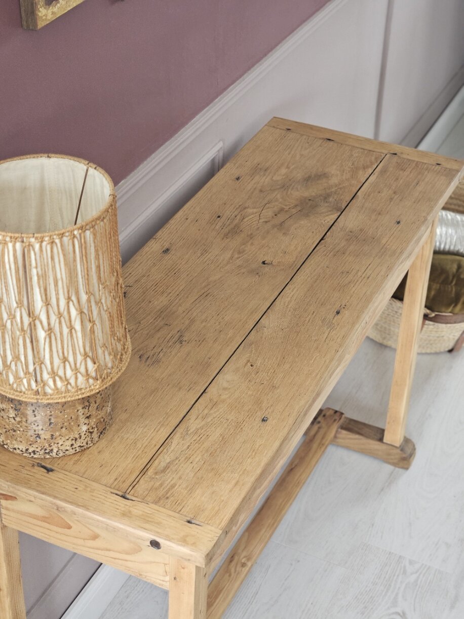 Console bois massif vintage | FLORE – Image 14