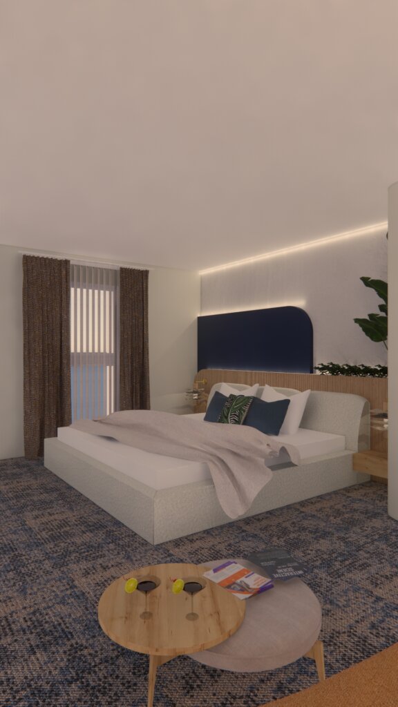 Mes prestations combinent expertise en décoration intérieure et rendus 3D photoréalistes, pour concevoir des espaces esthétiques, fonctionnels et séduisants, parfaits pour attirer une clientèle exigeante.