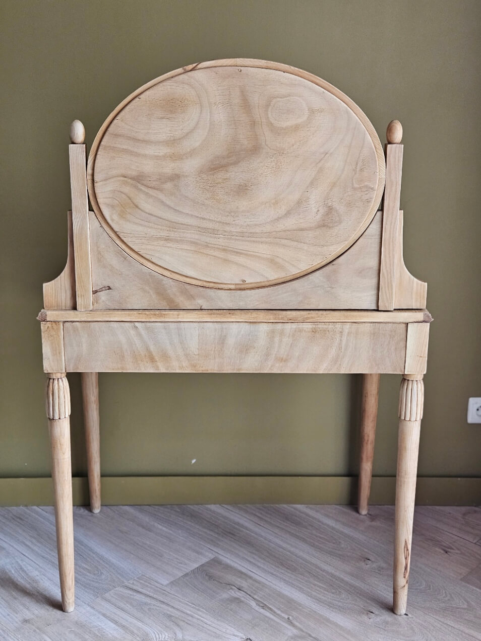 Coiffeuse Art déco en marqueterie rénovée | Elise – Image 13