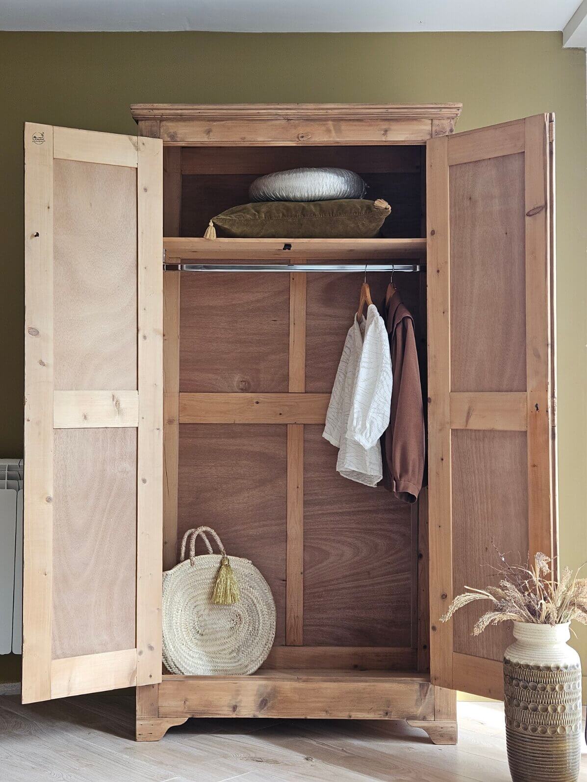 Armoire penderie parisienne 1936 rénovée | Pia – Image 4