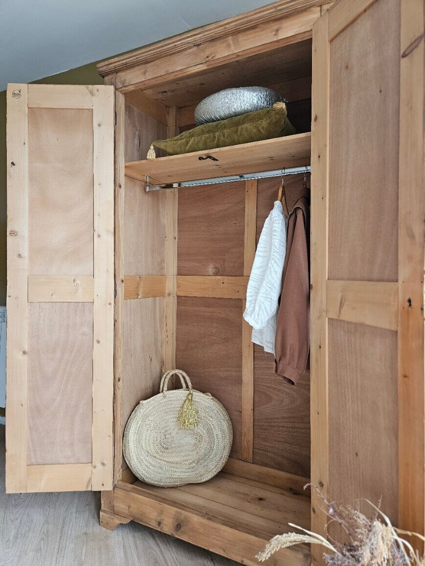 Armoire penderie parisienne 1936 rénovée | Pia – Image 5