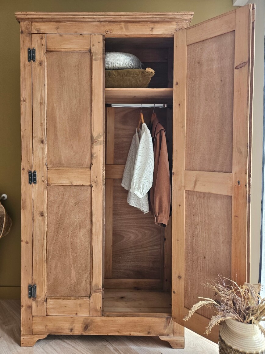 Armoire penderie parisienne 1936 rénovée | Pia – Image 3