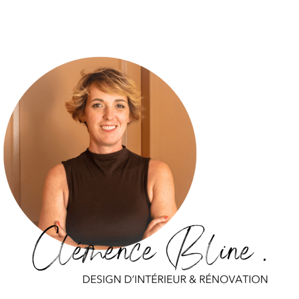 Clémence Bline accompagne les particuliers dans leurs projets de rénovation et de décoration d'intérieur.